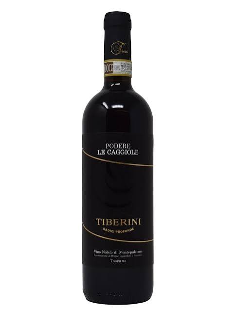 Bottle of Tiberini Vino Nobile di Montepulciano DOCG "Podere Le Caggiole"