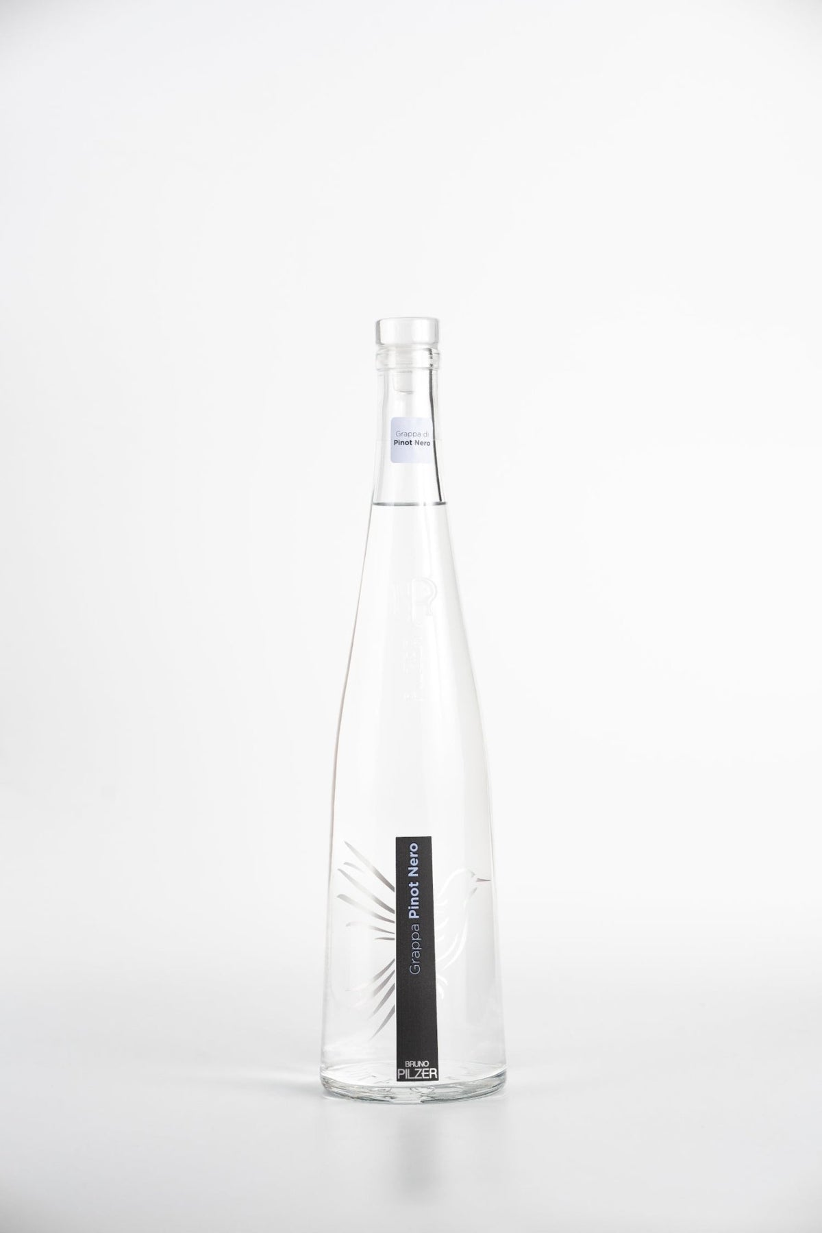 Bottle of Pilzer Pinot Nero Grappa