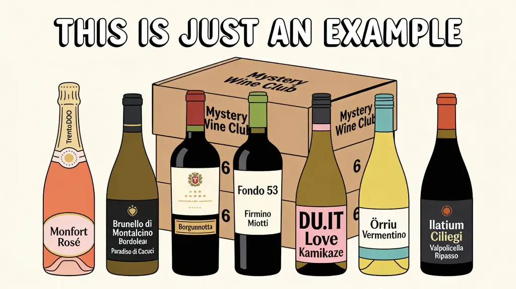 Mystery Wine Club Quarterly 6pack